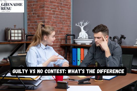 Guilty vs No Contest: What’s the Difference