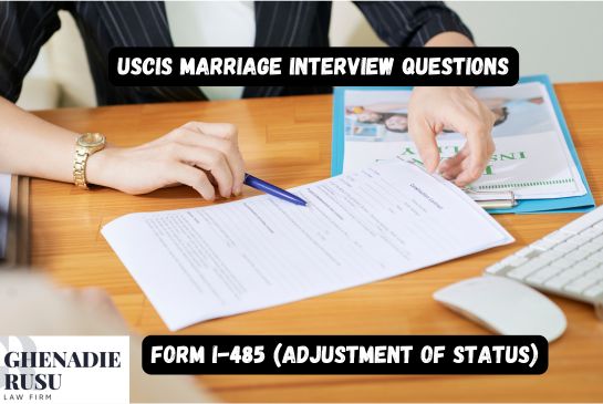 USCIS Marriage Interview Questions